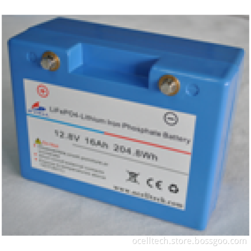 LITHIUM LiFePO4 12V 16Ah electric golf trolley battery